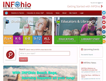 Tablet Screenshot of infohio.org